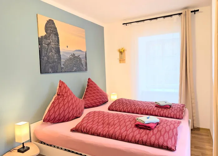 Appartement Urlaubsmagie Gluehwuermchen - Perfekt Fuer Gruppen - 6p Sebnitz